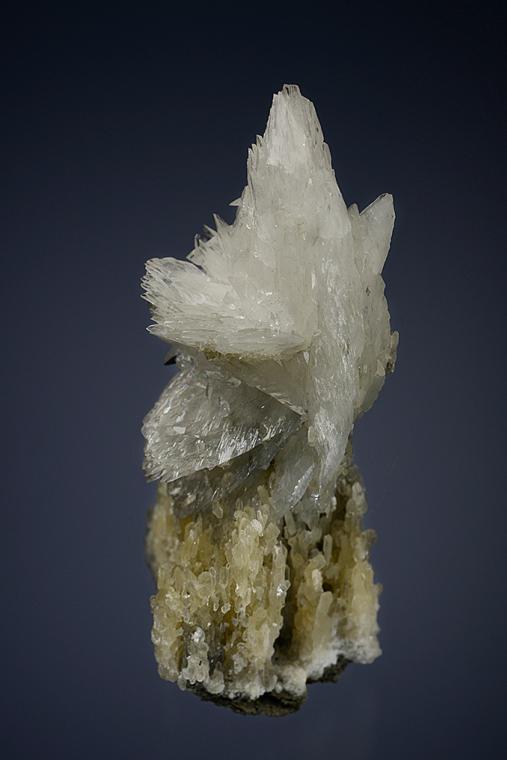 COLEMANITE on CALCITE